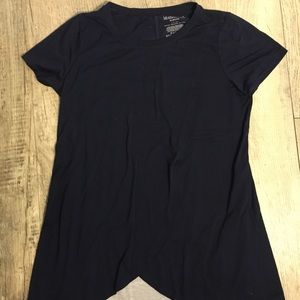 Navy motherhood maternity nursing top